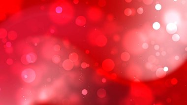Kırmızı ve beyaz noel gradyan kırmızı arka planda bulanık daireler