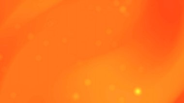 Beyaz bulanık daireli turuncu arkaplan