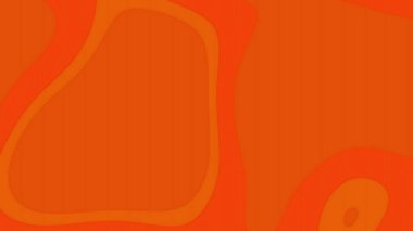 Üst üste binen soyut şekilli turuncu arkaplan