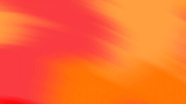 Yumuşak bulanık çizgileri olan turuncu ve kırmızı eğimli arkaplan