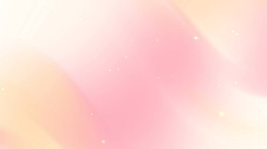 Şeftalili yumuşak arkaplan ve parlak noktalı pembe