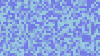 Birçok küçük ışık ve koyu mavi kareler sergiler.