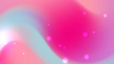 Yumuşak Pembe ve Mor Bokeh Işıklı Soyut Gradyan