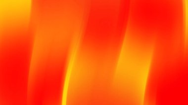 turuncu ve sarı soyut ateş benzeri şekiller güzel bir şekilde harmanlanır.