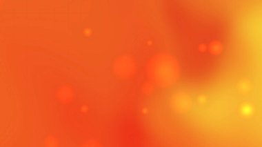 Turuncu ve sarı gradyan özellikleri bulanık parlak noktalar