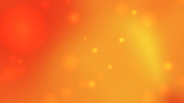 Turuncu sarı eğimli arkaplanda küçük parlak noktalar var