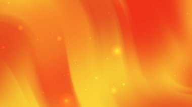 Turuncu ve sarı renkler küçük parlak kıvılcımlarla harmanlanır