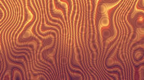 Turuncu ve kırmızı tonlarda kıvrımlı çizgiler ve daireler içeren soyut turuncu eğimli arkaplan