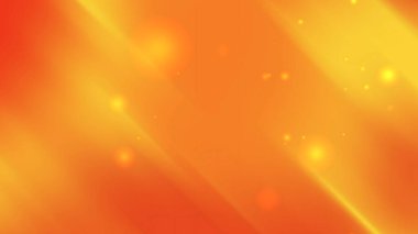Turuncu sarı eğimli arkaplan yumuşak parlak parçacıklar içerir