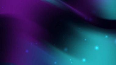 Mor ve mavi akış eğrileri belli belirsiz ışık parçacıkları