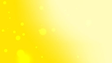 Bulanık daireli sarı ve beyaz gradyan