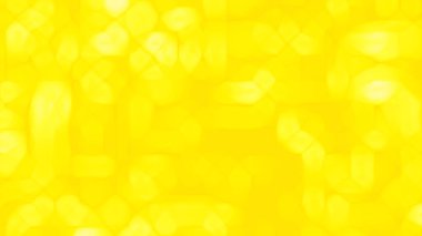 Yumuşak Geometrik Işık Efektleri ile Parlak Soyut Sarı Arkaplan