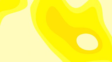 Kavisli çizgileri olan sarı soyut arkaplan