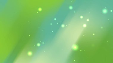 Parlak noktalı yeşil ve mavi eğimli arkaplan