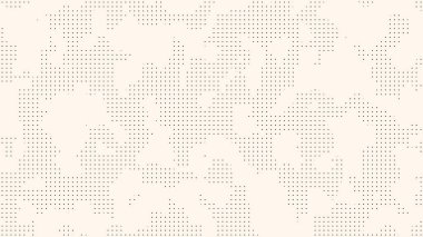 Siyah noktaların wahite renginde organik şekiller oluşturduğu minimal soyut yarım ton arkaplan