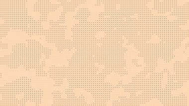 Tasarım dokusu veya duvar kağıdı için minimalist bej noktalı desen arkaplanı