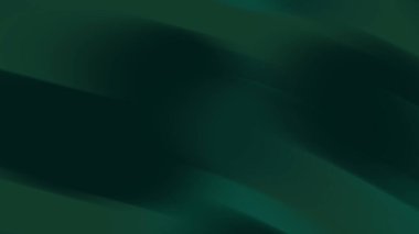 Yumuşak Gölgeler Efektli Soyut Koyu Yeşil Gradyan Arkaplanı