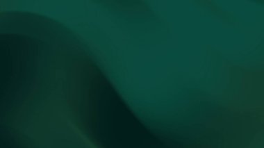 Yumuşak Gradyan Dalga Efektiyle Derin Yeşil Soyut Akışkan Arkaplan