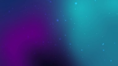 Mor ve mavi eğimli arkaplan parçacıkları dağınık