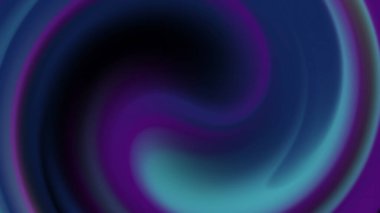Mor ve mavi girdaplar hipnotik bir soyut tasarım yaratır.