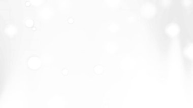 beyaz eğimli arkaplan çok sayıda parlak bulanık çemberler içerir