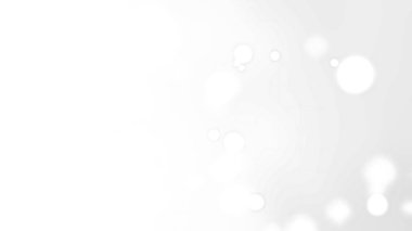 beyaz eğimli arkaplan çok sayıda odak dışı parlak daireler içerir
