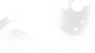 beyaz eğimli arkaplan hafifçe parlayan şeffaf çemberler