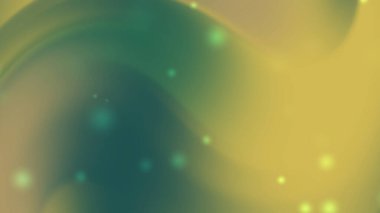 Ramazan Şenlikleri için Zarif Akan Sarı ve Yeşil Arkaplan