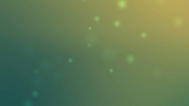 Ramazan Kutlama Tasarımı için Minimalist Yeşil ve Sarı Bokeh Arkaplanı