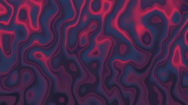 Kırmızı ve Mavi Sıvı Tasarımlı Soyut Canlı Sıvı Doku