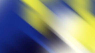 Soyut Bulanık Mavi ve Sarı Renk Tasarımı