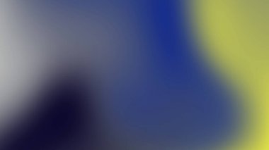 Mavi Sarı ve Gri Renkli Soyut Yumuşak Renk Arkaplanı