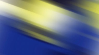 Bulanık Mavi ve Sarı Hareketli Işık Çizgileri Arkaplanı