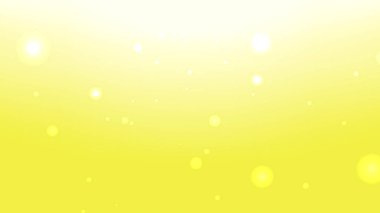 Kutlama için Işık Parçacıkları ile Yumuşak Sarı Parlak Arkaplan