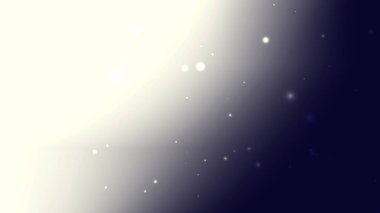 beyaz ve koyu mavi renkler Gradyan arkaplan ve bulanık beyaz ışıklar