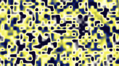 Sarı ve Koyu mavi organik desenli soyut doku