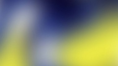 Sarı ve mavi tonlarıyla bulanık soyut arkaplan