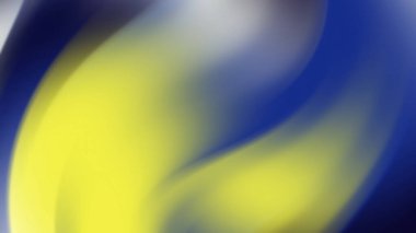 Modern Tasarım İçin Soyut Hareket Bulanık Mavi ve Sarı Dinamik Arkaplan