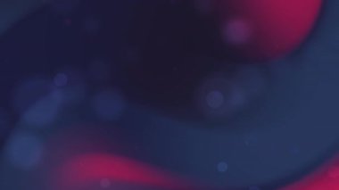 Parlak daireli mavi ve kırmızı dalgalar teknoloji veya geleceksel tasarım projeleri için uygun soyut bir arkaplan