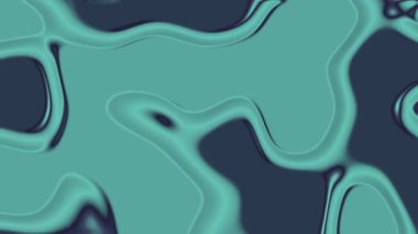 Deniz mavisi ve deniz mavisi akışkan bir karışım ve pürüzsüz dalgalı çizgiler modern olay davetiyeleri veya minimal grafik tasarımlar için mükemmel.