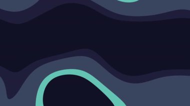 Koyu mavi dalgalı çizgiler modern ve dinamik bir dokunuş ekleyerek teknoloji veya kurumsal tasarımlar için uygun soyut bir arkaplan oluşturur