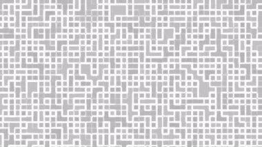 Beyaz çizgiler, modern tasarım projeleri için ideal gri arkaplan üzerinde karmaşık bir şebeke deseni oluşturur.