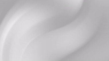 Arkaplan tasarımı projeleri, sanatsal kavramlar ve modern baskı materyalleri için uygun yumuşak akış eğrilerine sahip açık gri soyut doku