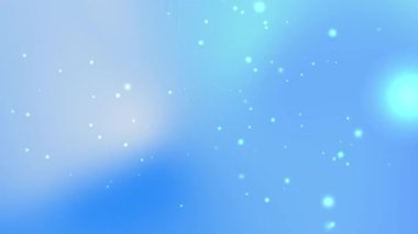 Açık mavi arkaplan, küçük parlak noktalar ve grafiksel arka planlar için çok yönlü merkezi bir haç, soyut elementler grafik projeleri ve dijital sanat projeleri tasarlıyor.