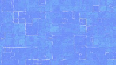 Modern teknoloji tasarımları için ideal geometrik kare kalıplı canlı mavi arkaplan fütüristik temalar veya olay davetleri