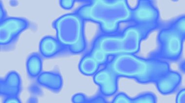 Bulanık mavi organik sıvı şekilli soyut arka plan yumuşak gradyan ve pürüzsüz dokular bilim tasarımları modern sunumlar ve teknolojik görseller için idealdir.