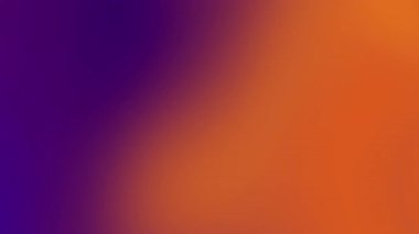 Pürüzsüz mor ve turuncu tonların gradyan karışımı modern soyut bir doku yaratıyor. Kutlama için ideal dijital sanat arka planları ve şenlikli görseller tasarlıyor.