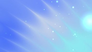 Belirsiz ışık lekeleri olan parlak mavi gradyanlar soyut arka planlar, dijital sanat tasarımları ve bilim kurgu temaları için idealdir.