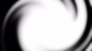 Siyah ve beyaz kıvrımlı soyut noktalar. Grafik tasarım projeleri için uygun. Tekstil ve modern sanat temalarını yazdırıyor.