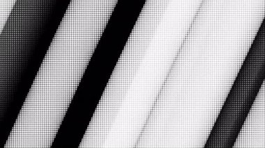 Siyah ve beyaz köşegen yarım ton noktalar soyut eğriler oluşturuyorlar parmak izi posterleri dijital sanat ve tasarım projeleri